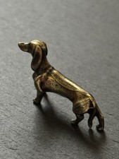 Dackel aus messing hund - dackel,