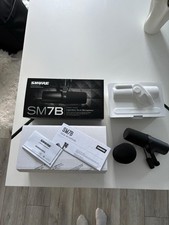 Shure SM7B Dynamisches Gesangsmikrofon - Dunkelgrau -WIE NEU