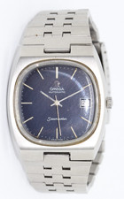 Omega Automatic Seamaster 37mm Blue Vintage 198.0070 398.0835 Cal. 1012