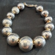 Armband / Silberkette / Kugelkette  / Silber / 925 / 20cm / 33gr