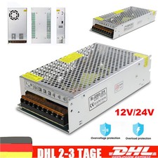 DC 12V 24V LED Netzteil Trafo Schaltnetzteil Adapter Netzteil LED Streifen