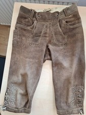 Hirschlederhose Anfertigung wahrscheinlich bei Leder Moser, München kleine Größe