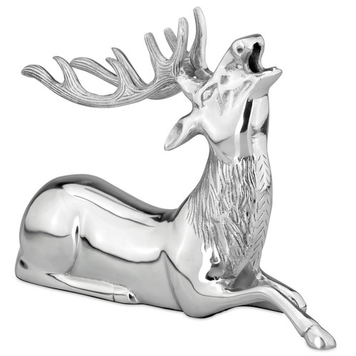 Große liegende silber deko - liegende,