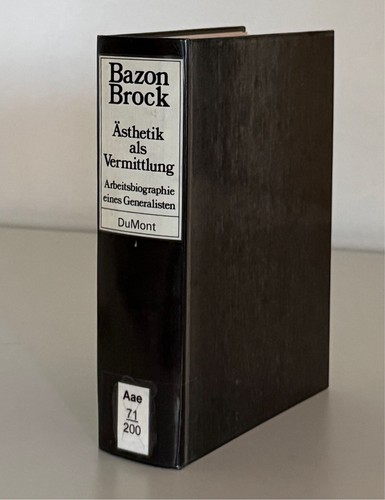ästhetik als vermittlung - Ästhetik,