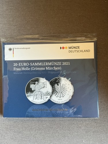 Euro sammlermünze brd - euro, 2021
