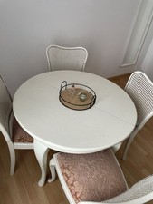 Chippendale - Esstisch - Stühle - Shabby Chic - Vintage