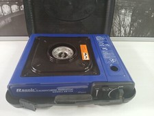 Rsonic Gaskocher Modell RS-138 mit Tragekoffer, Piezozündung, Campingkocher;