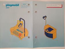 Playmobil Bauanleitung 3207 Modern House Kinderzimmer A5 , 4 Seiten gelocht