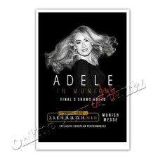 Adele  (in Munich ++) - Adele in Concert Autogrammfoto / Autograph TOP