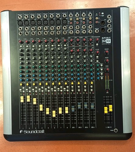 Soundcraft series mixer - soundcraft, m8