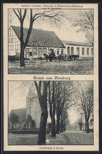 Herzberg potsdam gasthof - ak, /