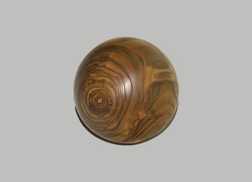 Kugel aus holz - holz, (essigbaum)