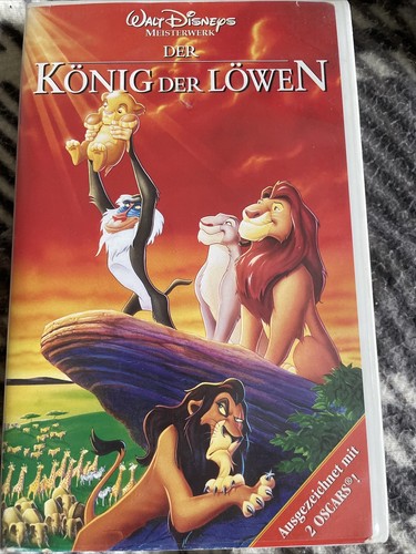 Vhs kassette der könig - kassette, „der
