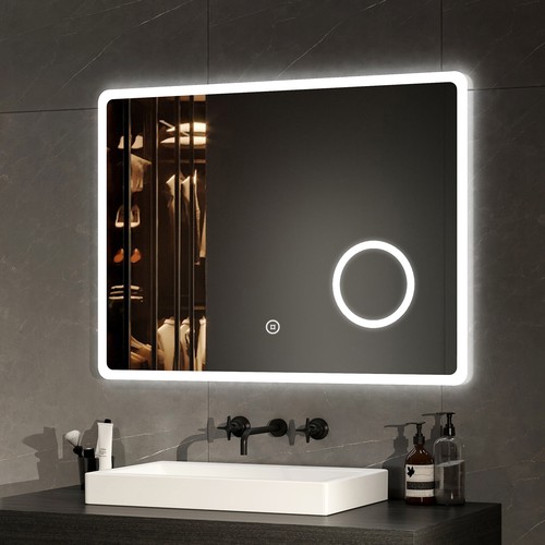 Badspiegel mit led - badspiegel,
