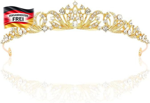 Silberne strasskrone für - silberne,