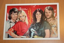 Bravo Autogrammkarte - ABBA -