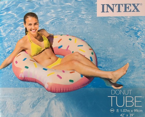 Intex donut angebissener 107cm - donut,