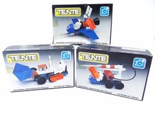 3 Tente Astro Space Bausteine Bau System Altes Vintage Spielzeug Kenner 1980 NEU