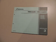 Parts List catalog ue Teile Katalog Honda TRX 450 R ER 2004-06 Werkstatthandbuch