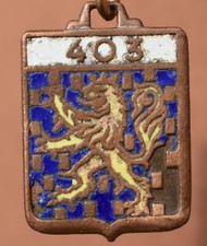 Alter PEUGEOT 403 Schlüsselanhänger Vintage French PEUGEOT 403 Keychain - KeyFob