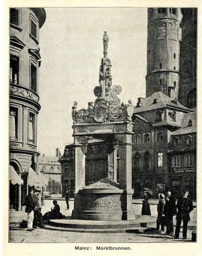 Mainz marktbrunnen - mainz:,