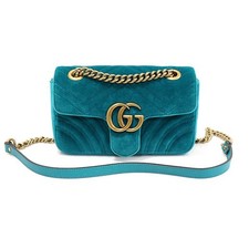 Gucci Blau Grün Samt