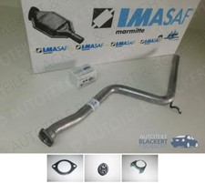 IMASAF Auspuff Mittelrohr +Anbauteile für Alfa 156 + Sportwagon 1.9 + 2.4 JTD