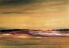 Abstrakte Landschaft Bild