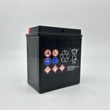 CARTEC Motorradbatterie YTX7L-BS, 6Ah, 100A, Gel Technologie Motorrad-Starter-Ba