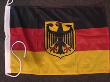 Boot Flagge Deutschland mit