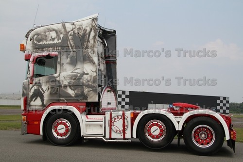 Lkw foto scania zugmaschine - v8,