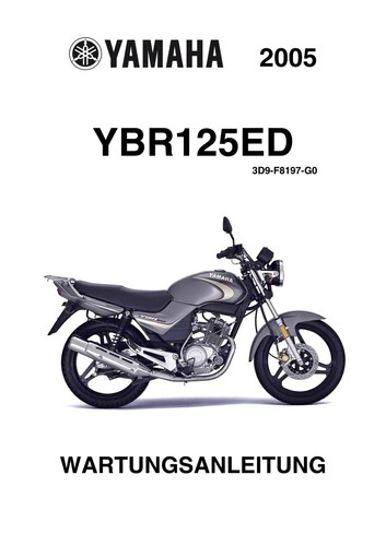 Yamaha ybr 125 2005 - yamaha,