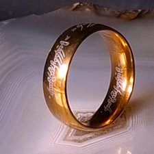 Der Eine Ring Edelstahl
