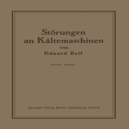 Storungen kaltemaschinen - storungen,