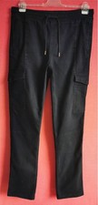 LIVERGY Herren Cargo Hose Schlupfhose Stretch Schwarz Gr. L/XL