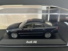 Minichamps Audi A8 Mj. 2003 nachtblau met. 1:43 Audi Collection OVP