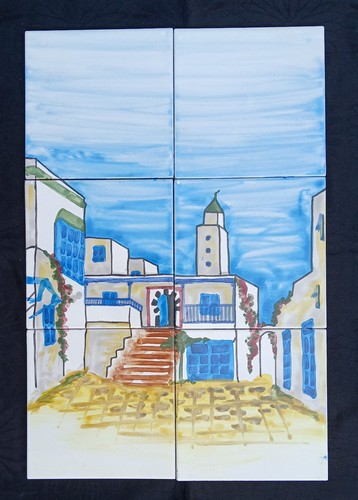 Orientalisches fliesenbild - orientalisches,