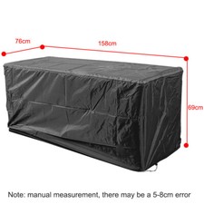 Schwarz Deckbox Abdeckhülle