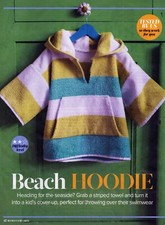 ~ Nähanleitung zum Ausziehen für Kinder Strand Hoodie Cover-Up ~