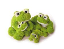 Inware Plüschtier Frosch
