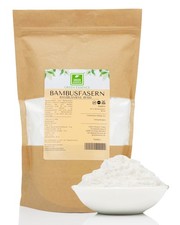 Bambusfaser Low Carb kohlenhydratarmes Bambusmehl Bambuspulver Ballaststoffmehl 