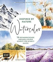 Watercolor inspired nature - inspired,
