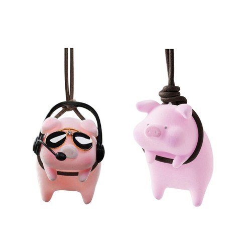 Swing pig car pendant - pendant,