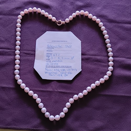 Perlenkette echtschmuck - perlenkette,