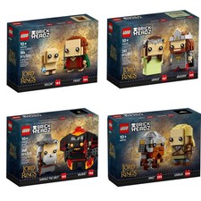 LEGO Icons BRICKHEADZ Herr der Ringe 40631, 40630, 40632, 40751 NEU & OVP