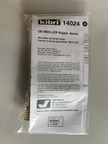 Kibri bausatz 14024 - 1:87,