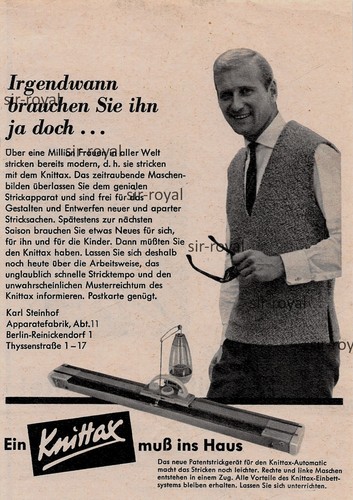 Knittax strick gerät 1962 - -,