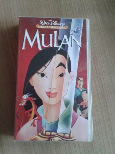 Mulan walt disney vhs - -,