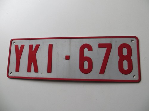 Original altes kennzeichen - altes,