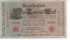 Reichsbanknote 1000 Mark